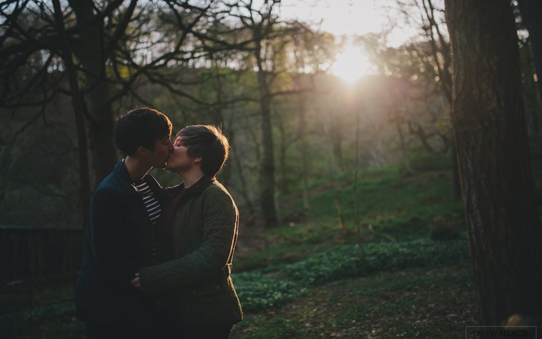 Hardcastle Crags – Pre-wedding shoot with Becca and Naomi